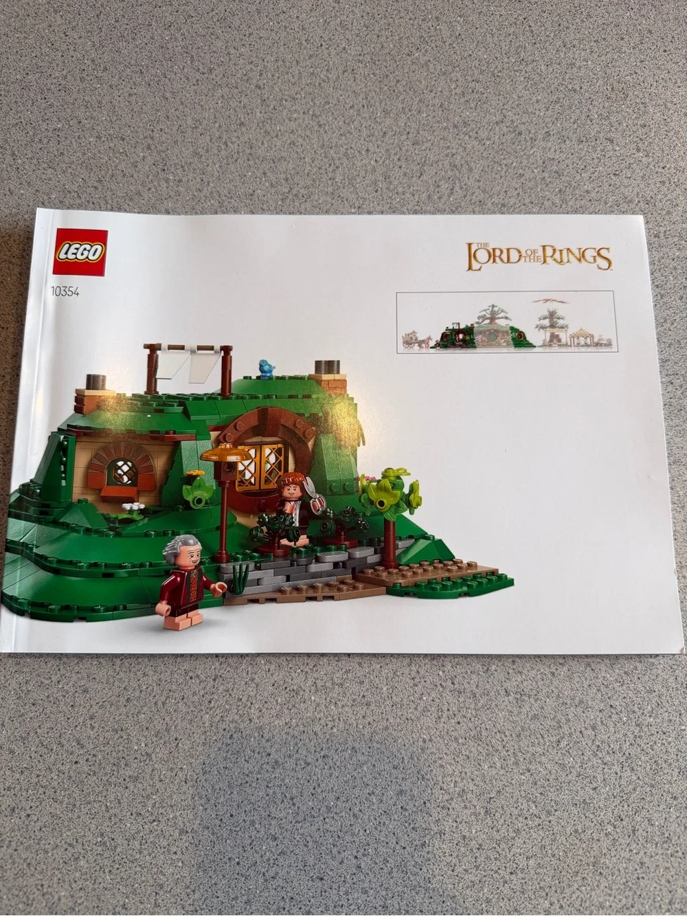 Lego Lord of the Rings 10354 The Shire Instruction Manual (3) Building Set